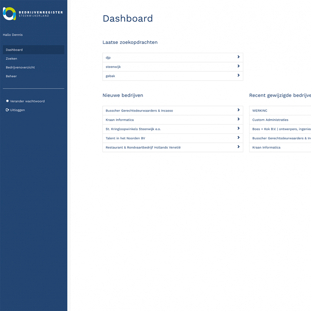 Internet applicaties