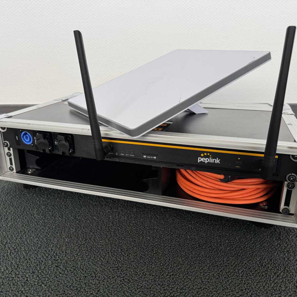 Tijdelijk internet voor evenementen